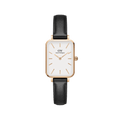 Daniel Wellington Quadro 20X26 Pressed Sheffield Rose Gold & White Watch
