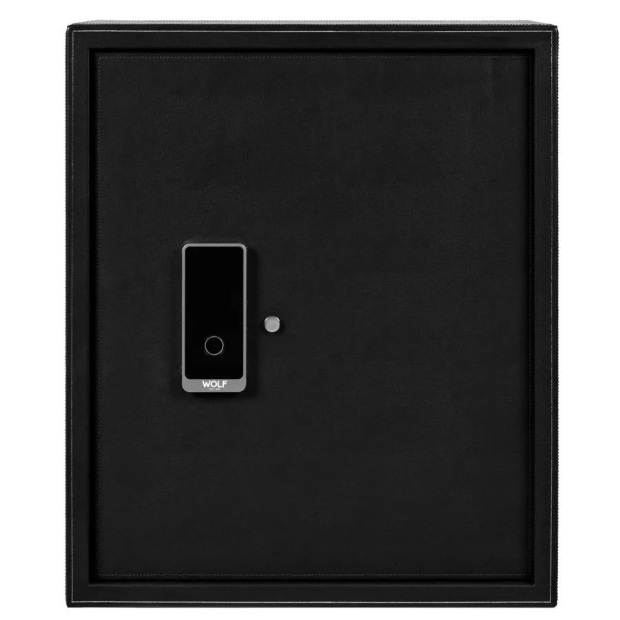The Den 8 Piece Watch Winder Safe Black