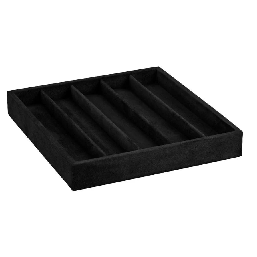 The Den 8 Piece Watch Winder Safe Black