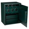 The Den 8 Piece Watch Winder Safe Green