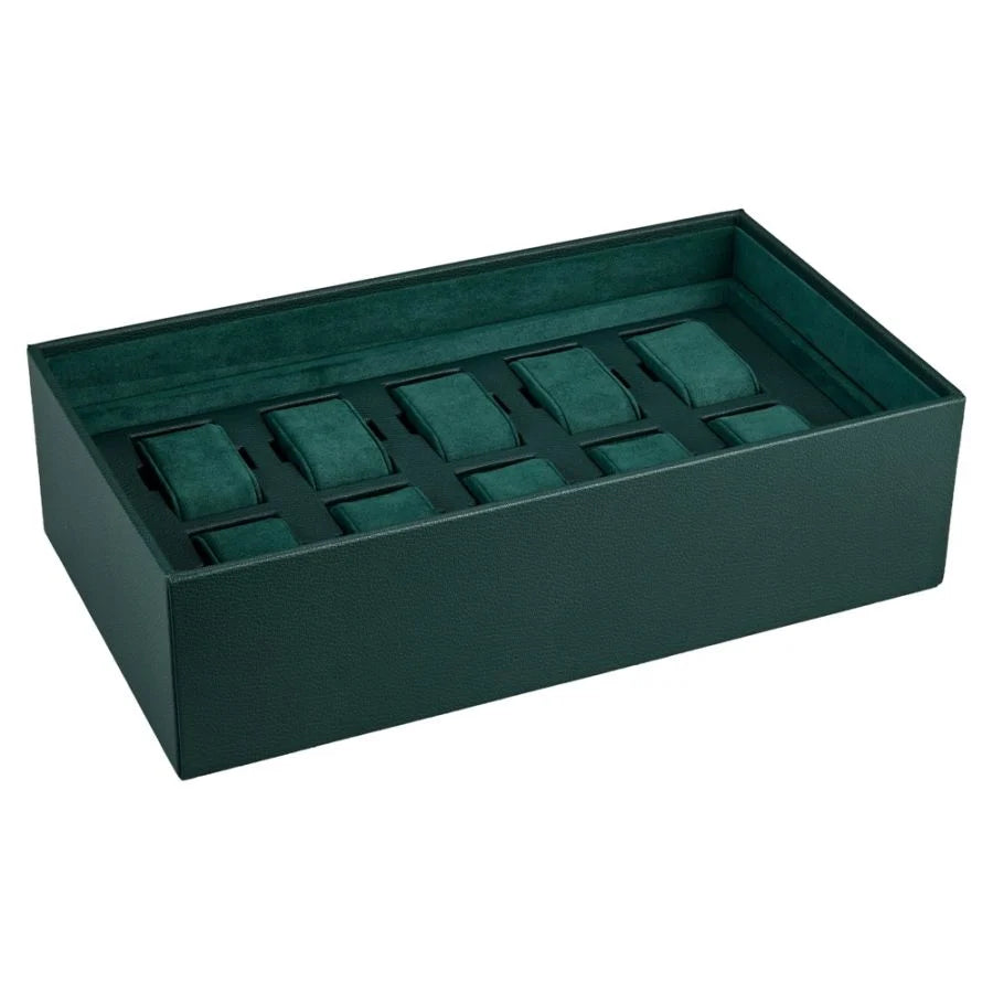 The Den 8 Piece Watch Winder Safe Green