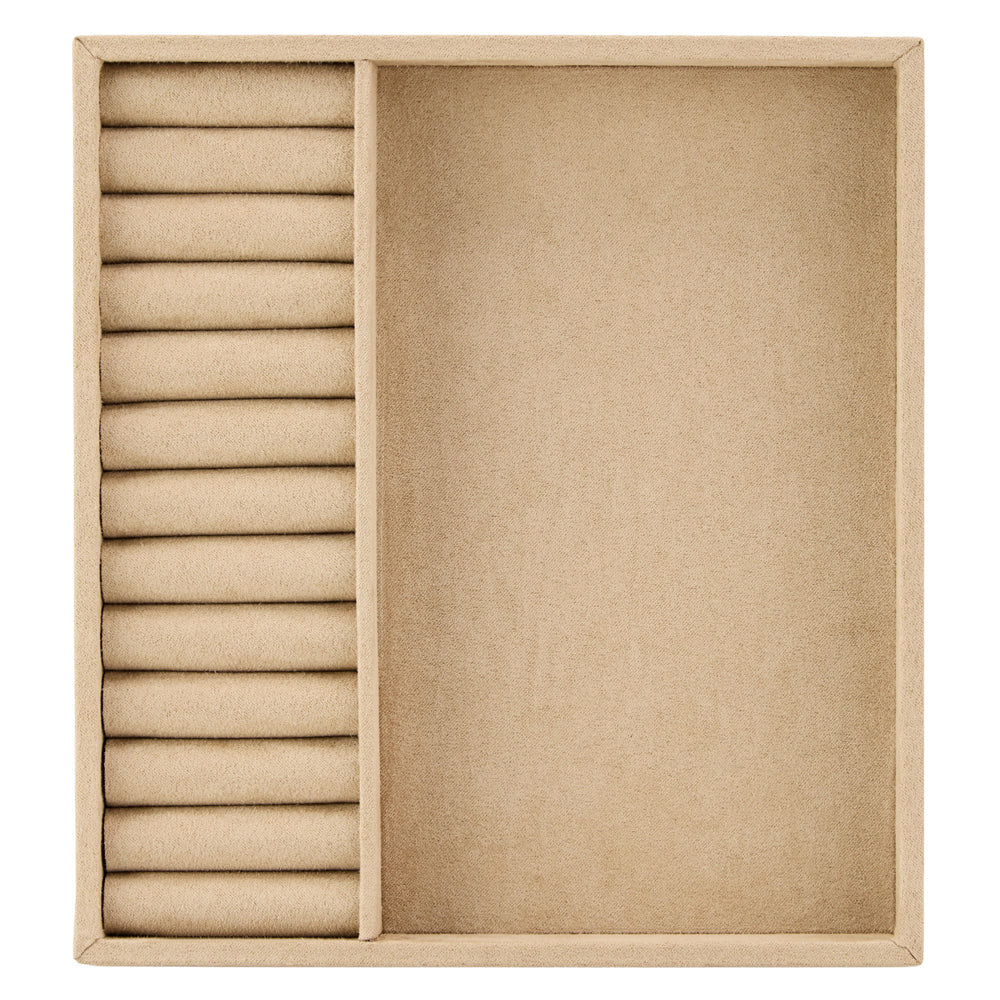 Vault Luxe Half Ring Multi Compartment Insert Pewter