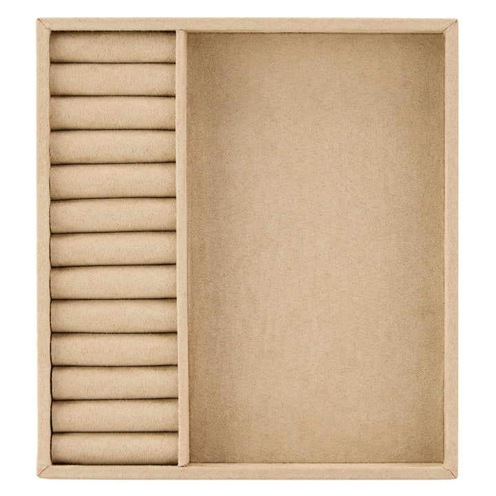 Vault Luxe Half Ring Multi Compartment Insert Pewter