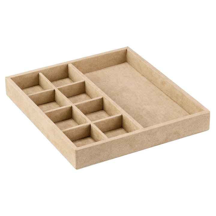 Vault Luxe Half Earring Multi Compartment Insert Pewter