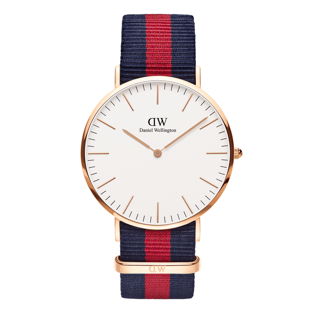 Daniel Wellington Classic 40 Oxford Rose Gold White The