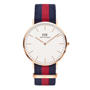 Daniel Wellington Classic 40 Oxford Rose Gold & White Watch