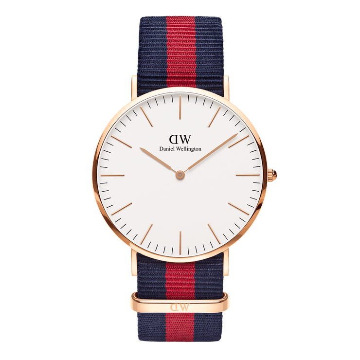 Daniel Wellington Classic 40 Oxford Rose Gold & White Watch