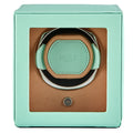 Cub Seltzer Single Watch Winder with Cover Mint/Peach