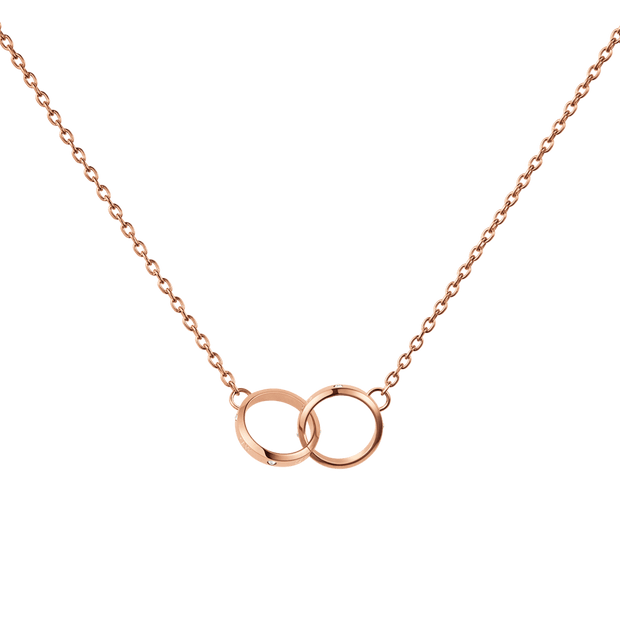 Daniel Wellington Classic Lumine Unity Necklace Rose Gold