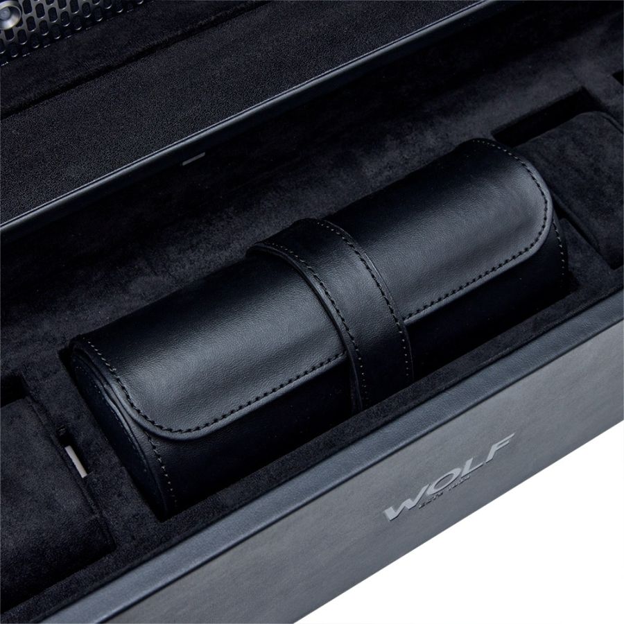 WOLF Axis 12 Piece Watch Winder Cabinet Powder Coat