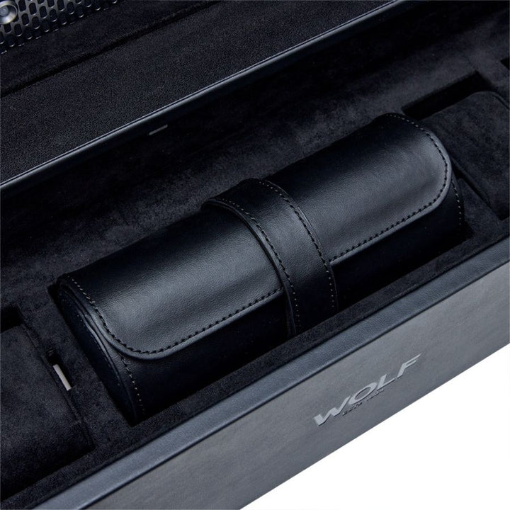WOLF Axis 12 Piece Watch Winder Cabinet Powder Coat