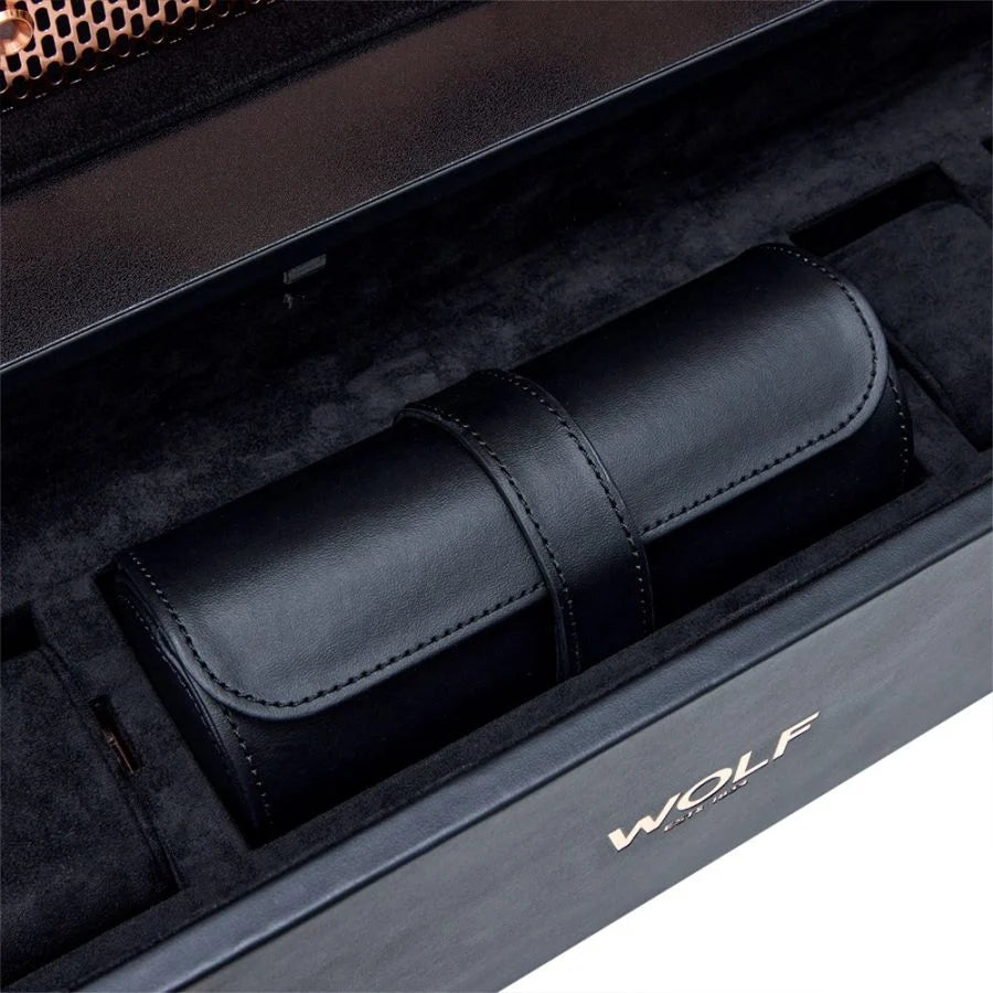 WOLF Axis 12 Piece Watch Winder Cabinet Copper