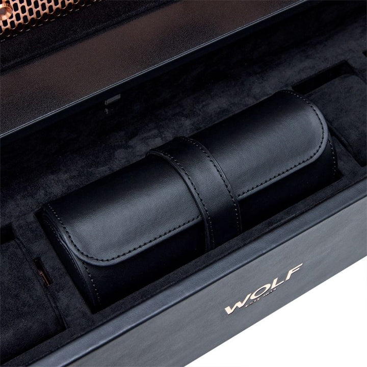 WOLF Axis 16 Piece Watch Winder Cabinet Copper