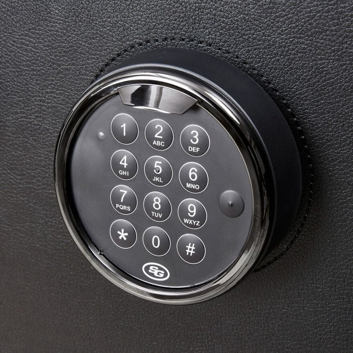 Athos 4 Piece Watch Winder and Jewellery Safe Black