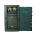 Athos 4 Piece Watch Winder and Jewellery Safe Green