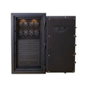 Athos 8 Piece Watch Winder and Jewellery Safe Black