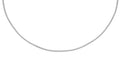 9K White Gold Diamond Cut Curb Chain