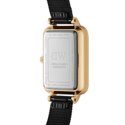 Daniel Wellington Quadro 20X26 Pressed Ashfield Gold & White Watch