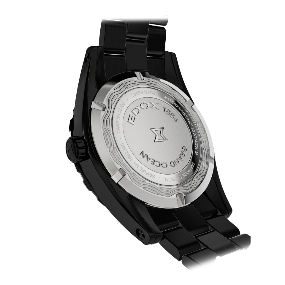 Grand Ocean Black Dial 42mm Watch