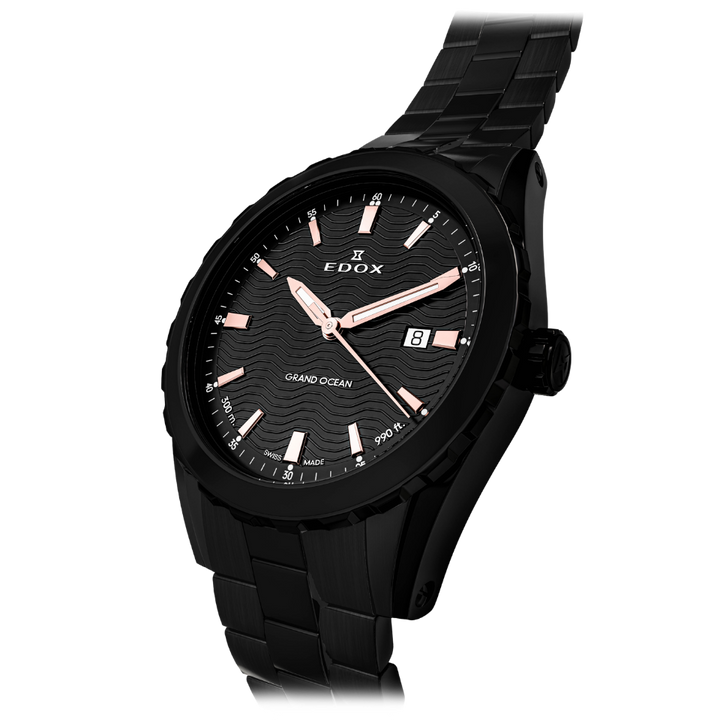 Grand Ocean Black Dial 42mm Watch