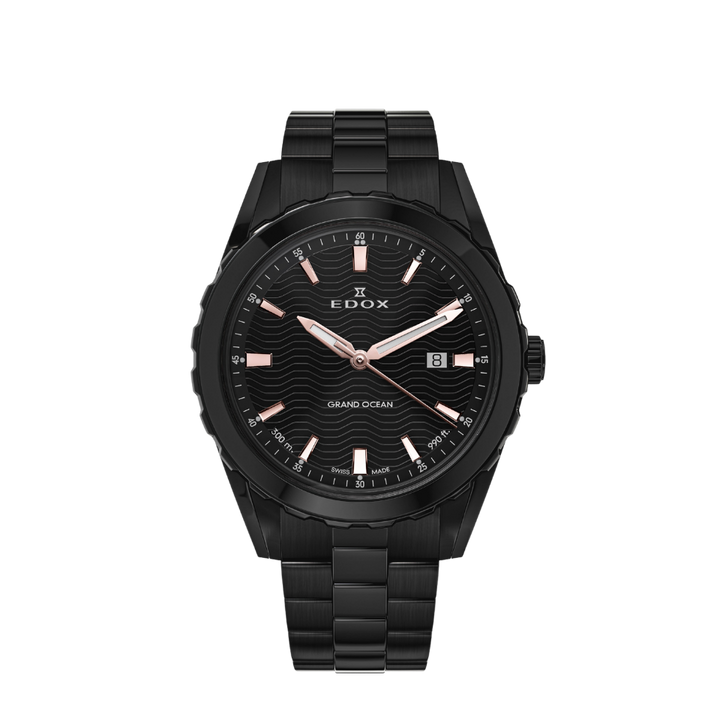 Grand Ocean Black Dial 42mm Watch