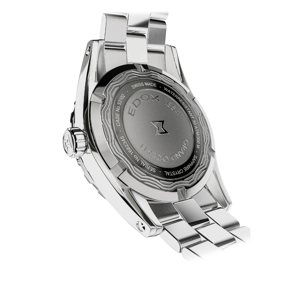 Edox Grand Ocean Blue Dial 33mm Watch