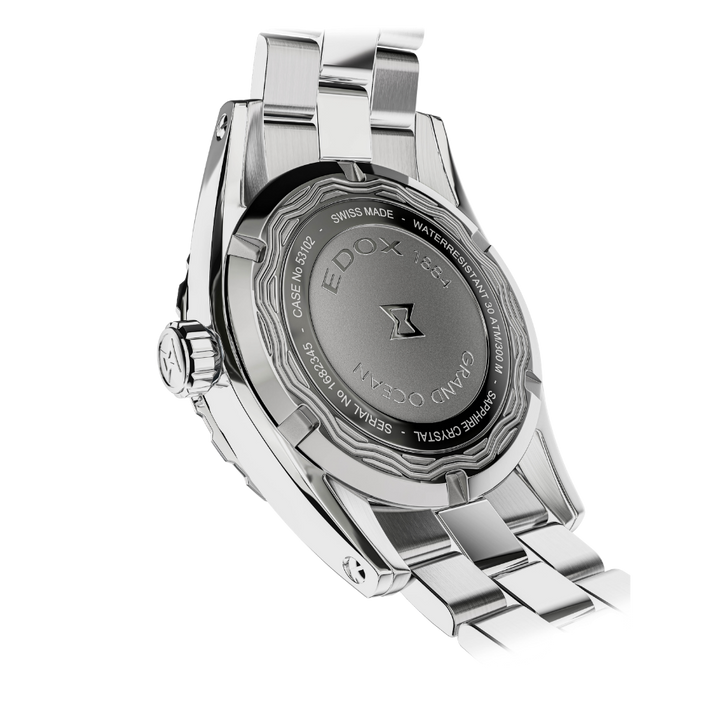 Edox Grand Ocean Blue Dial 33mm Watch