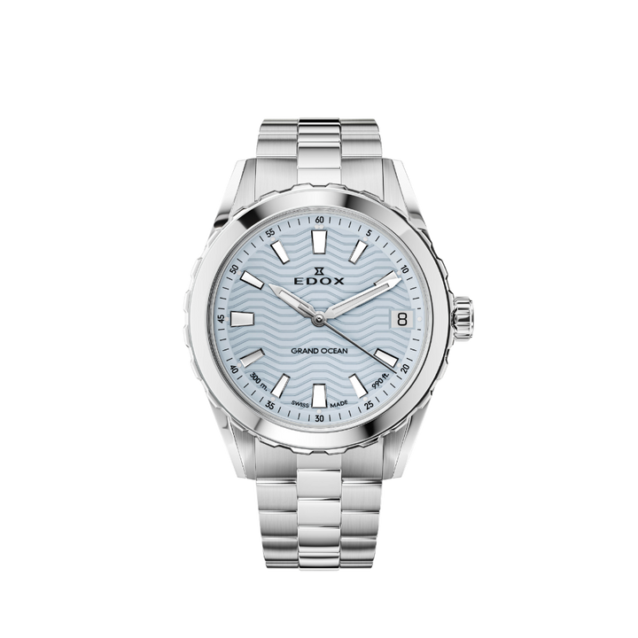 Edox Grand Ocean Blue Dial 33mm Watch