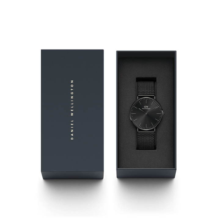Daniel Wellington Classic 40 Ashfield Black Onyx Watch