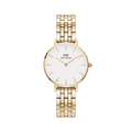 Daniel Wellington Petite 28 5-Link Gold & White Watch