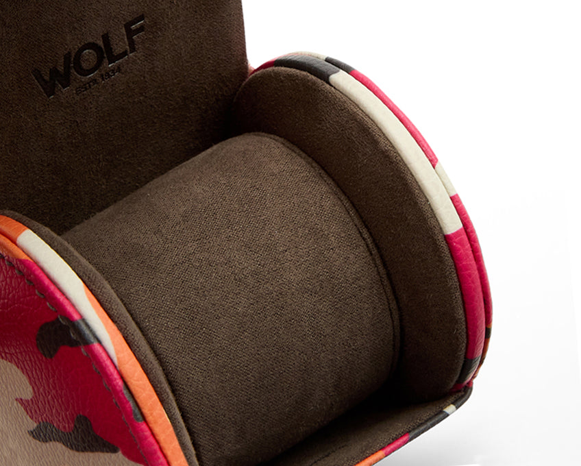 Wolf Elements Single Watch Roll Fire