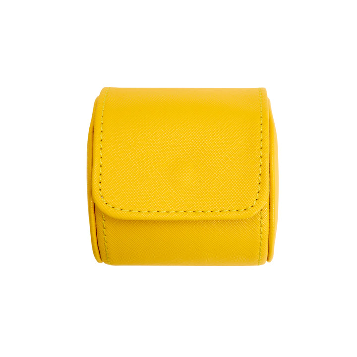 Wolf Tutti Frutti Single Watch Roll Yellow