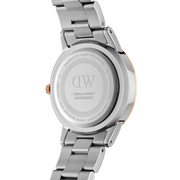 Daniel Wellington Iconic Link Lumine 28 Rose Gold & Silver White Watch