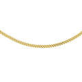 9K Yellow Gold 40 Diamond Cut Curb Chain 46cm