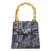 Wolf Evie Collection Small Bag with Electic Weave Print