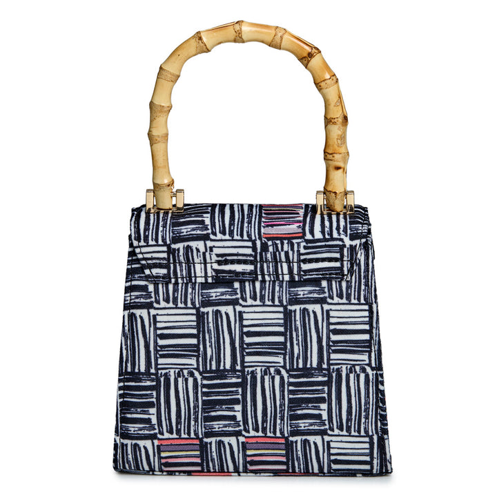 Wolf Evie Collection Small Bag with Electic Weave Print