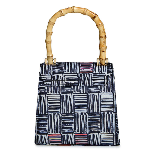 Wolf Evie Collection Small Bag with Electic Weave Print