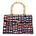Evie Collection Large Bag with Funky Town Print
