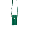 Wolf Mimi Phone Case with Wristlet & Lanyard Green
