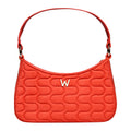 Mimi Swirl Shoulder Bag with Scarf Radiant Red