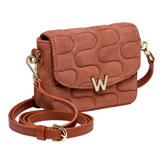 Wolf Mimi Swirl Mini Bag Nutshell Brown