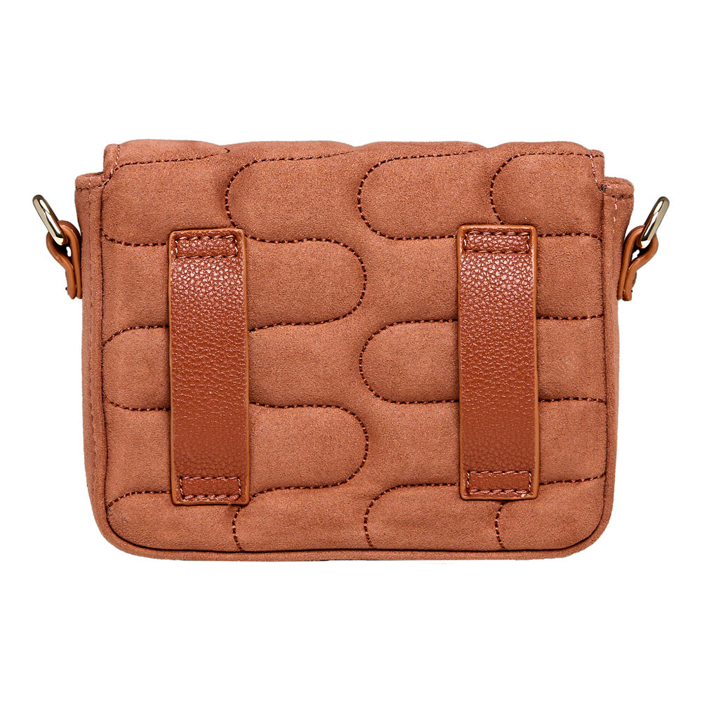 Mimi Swirl Mini Bag Nutshell Brown
