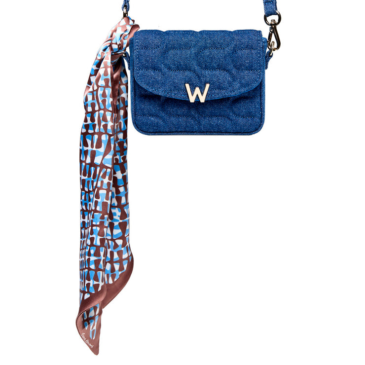 Wolf Mimi Swirl Mini Bag Denim