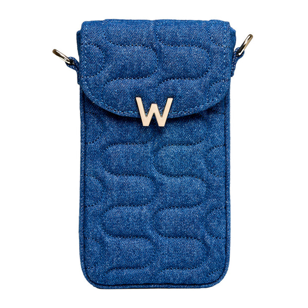 Wolf Mimi Swirl Phone Bag Denim