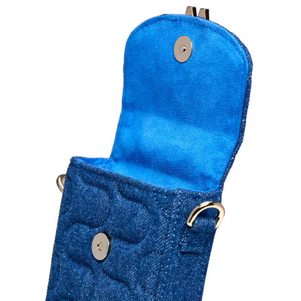 Wolf Mimi Swirl Phone Bag Denim