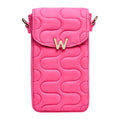 Mimi Swirl Phone Bag Pink Flash