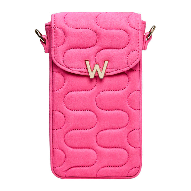 Wolf Mimi Swirl Phone Bag Pink Flash