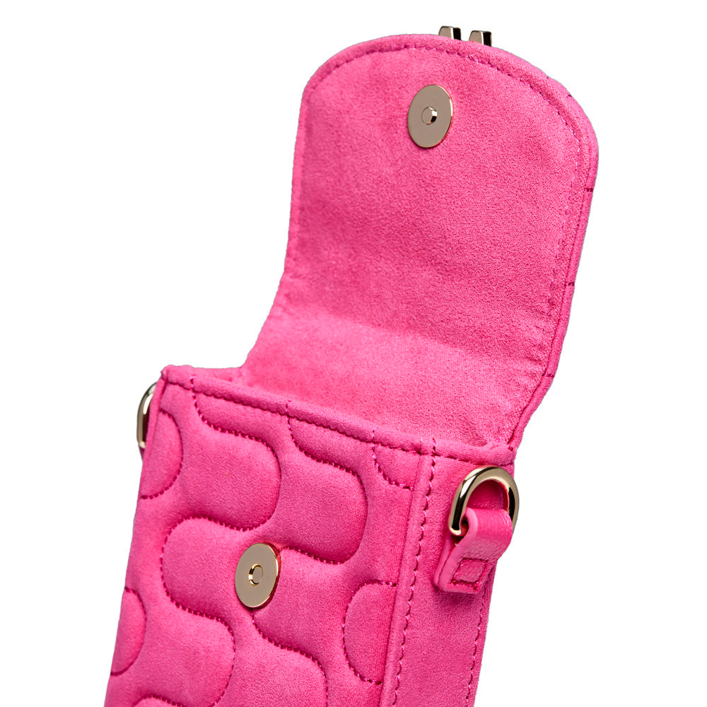 Wolf Mimi Swirl Phone Bag Pink Flash | The Jewellery Boutique