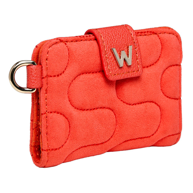 Wolf Mimi Swirl Card Case Radiant Red