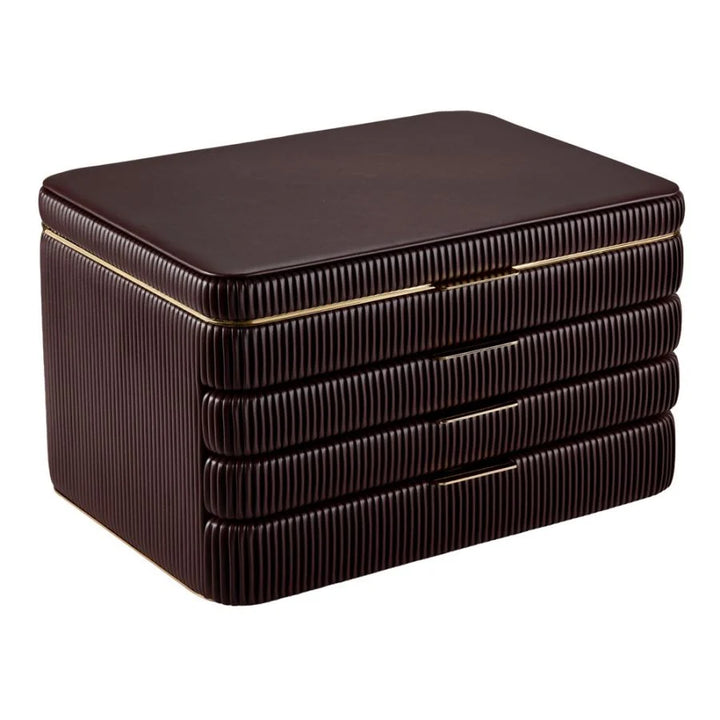 Bella Armoire Jewellery Box Bordeaux